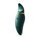 Вібратор 2в1 з язичком Zalo &mdash; Hero Jewel Green, кристал Swarovski