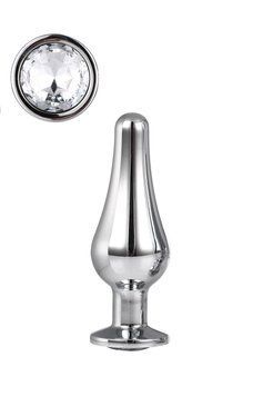 DT21823 Анальная пробка конической формы Dream Toys GLEAMING LOVE SILVER PLEASURE PLUG S