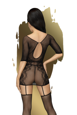 Міні сукня з панчохами Penthouse High stakes black (XL)