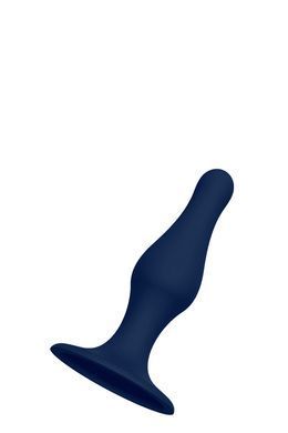 DT21709 Анальная пробка CHEEKY LOVE SILICONE PLUG SMALL BLUE