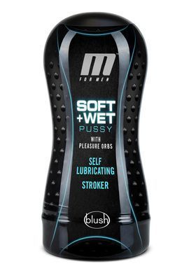 Мастурбатор вагіна реалістичний в колбі Blush M for Men, що самозмащується