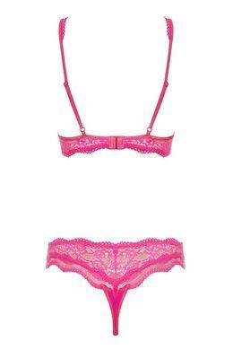 Комплект&nbsp;Obsessive&nbsp;OBSESSIVE&nbsp;LUVAE&nbsp;2-PCS&nbsp;SET&nbsp;Pink&nbsp;S/M