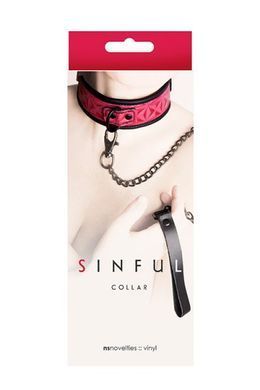 Ошейник с поводком SINFUL COLLAR