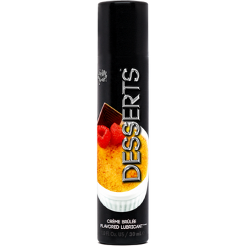 Їстівний лубрикант WET Desserts Cr&egrave;me Brulee (Крем-брюле), 30 мл