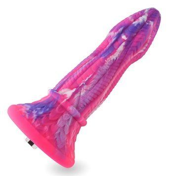 Фаллоимитатор для секс-машин Hismith 10.3&Prime; Silicone Monster Dildo Series, система крепления KlicLok