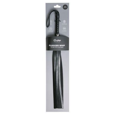 Плетка&nbsp;EasyToys Small&nbsp;Leather&nbsp;Flogger, Черный