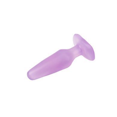 Анальная&nbsp;пробка Hi-Rubber&nbsp;Purple&nbsp;Chisa