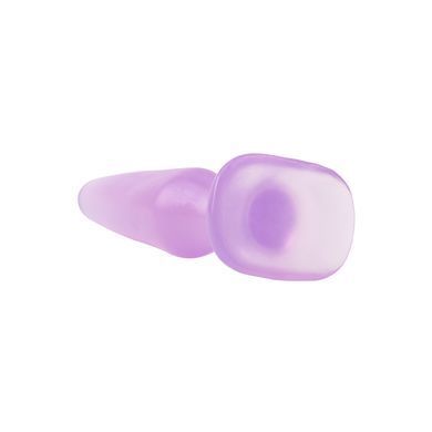 Анальная&nbsp;пробка Hi-Rubber&nbsp;Purple&nbsp;Chisa