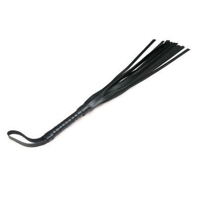 Плетка&nbsp;EasyToys Small&nbsp;Leather&nbsp;Flogger, Черный