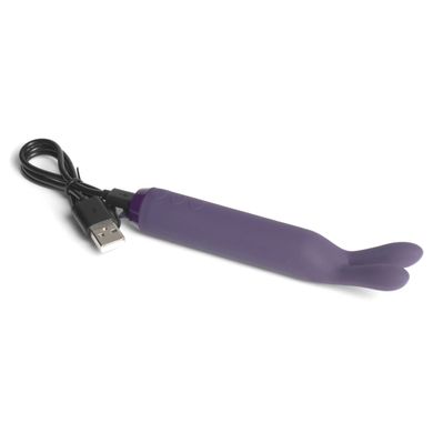 Вибратор с ушками Je Joue - Rabbit Bullet Vibrator Purple, глубокая вибрация