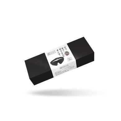 Маска на глаза Liebe Seele Black Organosilicon Blindfold, экокожа