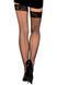Чулки Anne De Ales CLOE T2 Black, Черный