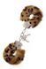 Наручники, Metal Handcuff with Plush, LEOPARD