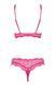 Комплект&nbsp;Obsessive&nbsp;OBSESSIVE&nbsp;LUVAE&nbsp;2-PCS&nbsp;SET&nbsp;Pink&nbsp;S/M