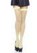 Leg Avenue Nylon Fishnet Thigh Highs OS Neon Green