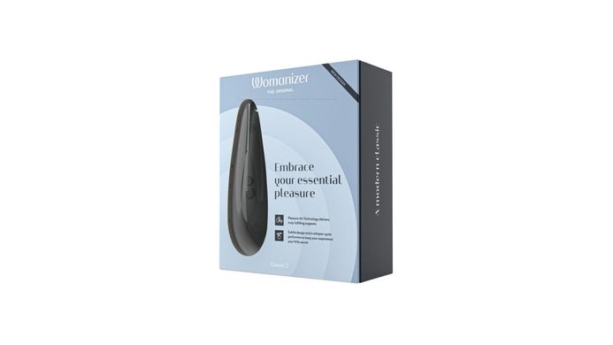 Вакуумный клиторальный стимулятор Womanizer Classic 2 – Black