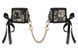 Мереживні наручники з ланцюжком Obsessive Shelle cuffs
