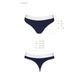 Спортивные трусики-стринги Passion PS007 PANTIES navy blue, size XL