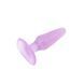 Анальная&nbsp;пробка Hi-Rubber&nbsp;Purple&nbsp;Chisa