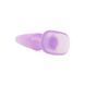 Анальная&nbsp;пробка Hi-Rubber&nbsp;Purple&nbsp;Chisa