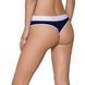 Спортивные трусики-стринги Passion PS007 PANTIES navy blue, size XL