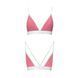 Спортивный топ с двойными бретелями Passion PS007 TOP pink, size XL