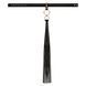 Ошейник с флогером Rosy Gold - Collar with Flogger - Black
