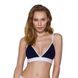 Спортивний топ з подвійними бретелями Passion PS007 TOP navy blue, size L