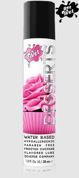 Їстівний лубрикант WET Desserts Frosted Cupcake (капкейк), 30мл