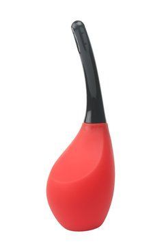 Анальный душ MENZSTUFF 9 HOLE ANAL DOUCHE RED/BLACK