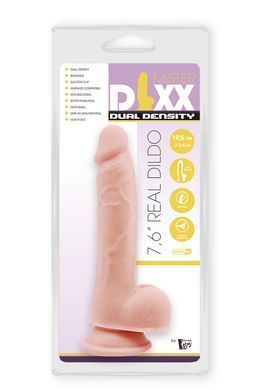 Фалоімітатор з подвійною щільністю Mr. DIXX 7.6INCH DUAL DENSITY DILDO