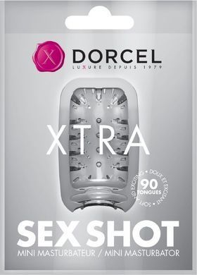 Покет-мастурбатор Dorcel Sex Shot Xtra, Прозрачный