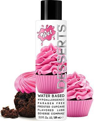 Съедобный лубрикант WET Desserts Frosted Cupcake (капкейк), 30мл