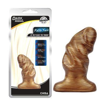 Анальная&nbsp;пробка&nbsp;Gold&nbsp;Dark&nbsp;Muscle&nbsp;Chisа
