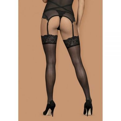 Чулки&nbsp;черный&nbsp;Obsessive&nbsp;Bondea&nbsp;stockings&nbsp;black&nbsp;S/M