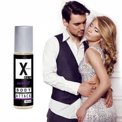 Духи з феромонами чоловічі Aurora XPhero Violet 10 ml