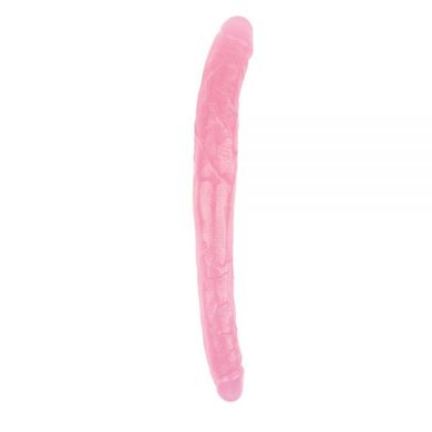 Фалоімітатор подвійний Hi-Rubber 45 см, Pink