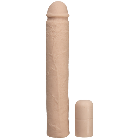 Насадка на член Doc Johnson Xtend It Kit White, удлиняющая (до +7,6 см) и утолщающая (до +1,2 см), Телесный