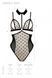 Боді DOMINICA BODY black S/M - Passion