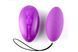 Віброяйце Alive Magic Egg 2.0 Black з пультом ДК, на батарейках, Фиолетовый