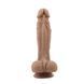 Фалоімітатор з мошонкою на присоску мулат Chisa Naked Legend Gold Digger 8