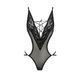 Боді монокіні з декольте ERZA BODY black L/XL - Passion