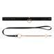 Нашийник з повідцем Rosy Gold - Collar with Leash - Black