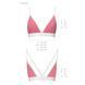 Спортивний топ з подвійними бретелями Passion PS007 TOP pink, size L