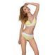 Спортивные трусики-стринги Passion PS007 PANTIES yellow, size L