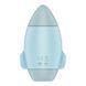 Вакуумный стимулятор с вибрацией Satisfyer Mission Control Blue, 2 независимых мотора