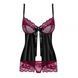Бебидолл Obsessive 842-BAB-1 babydoll & panties S/M