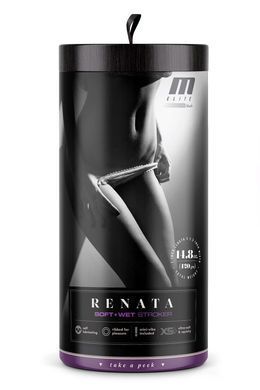 Мастурбатор в колбе M ELITE SOFT AND WET RENATA TAN