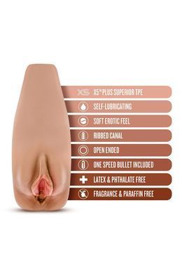 Мастурбатор в колбе M ELITE SOFT AND WET RENATA TAN