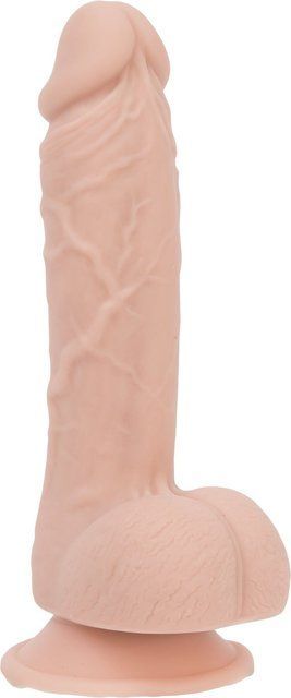 Реалистичный фаллоимитатор на присоске ADDICTION &mdash; Mark 7,5&Prime; Dildo With Balls, Beige